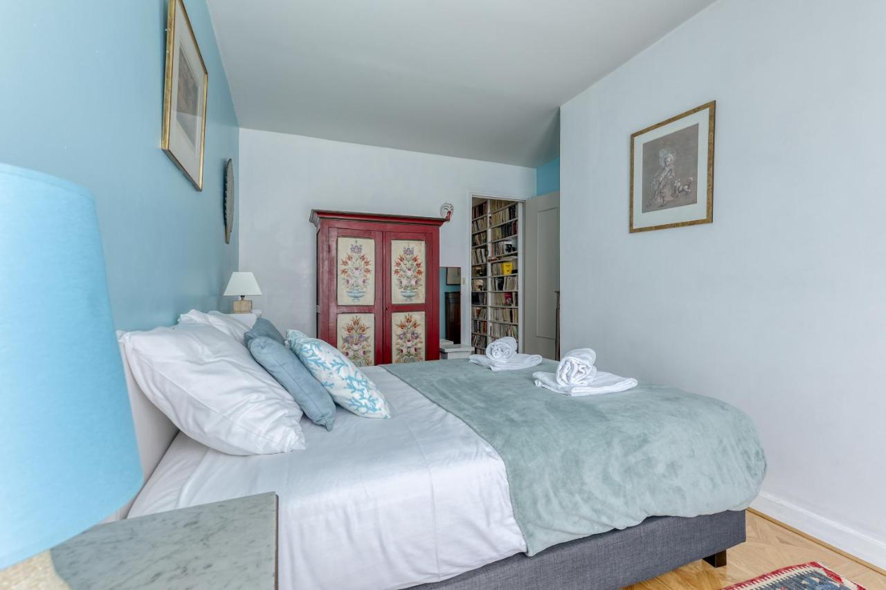 Ferienwohnung Large And Bright 2 Bdrs Flat With View - Paris 20 Exterior foto