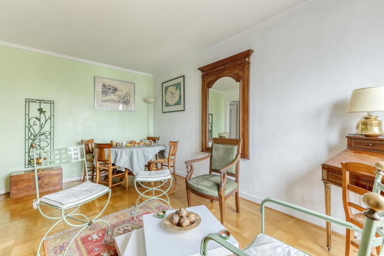 Ferienwohnung Large And Bright 2 Bdrs Flat With View - Paris 20 Exterior foto