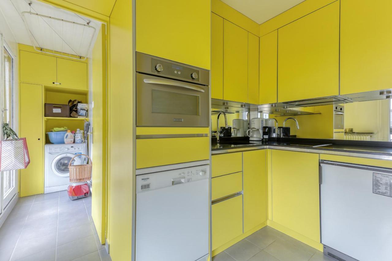Ferienwohnung Large And Bright 2 Bdrs Flat With View - Paris 20 Exterior foto