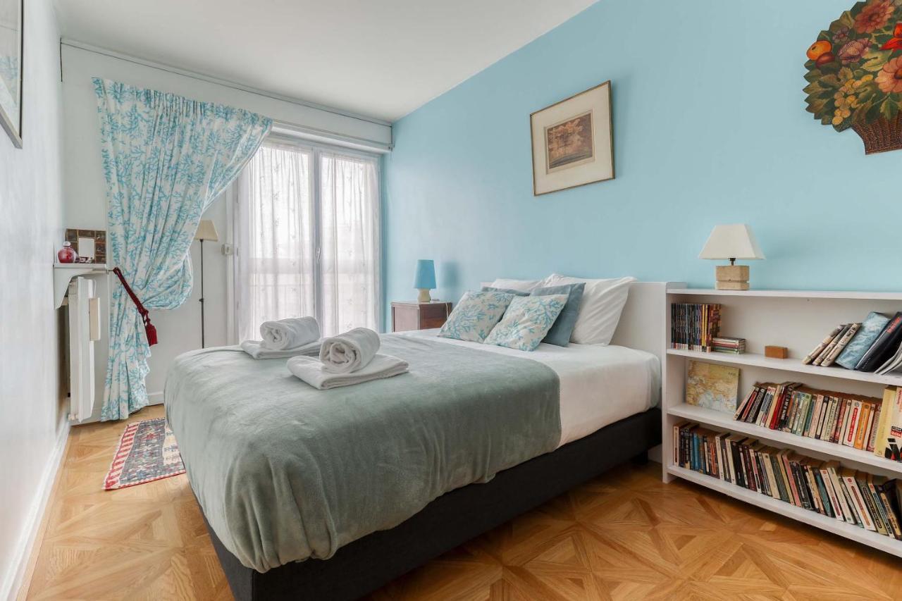 Ferienwohnung Large And Bright 2 Bdrs Flat With View - Paris 20 Exterior foto